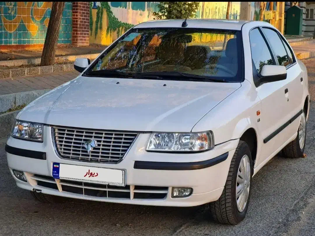 سمند Lx سفید 1399 بی رنگ فقط اقساط|خودرو سواری و وانت|تهران, باغ فیض|دیوار