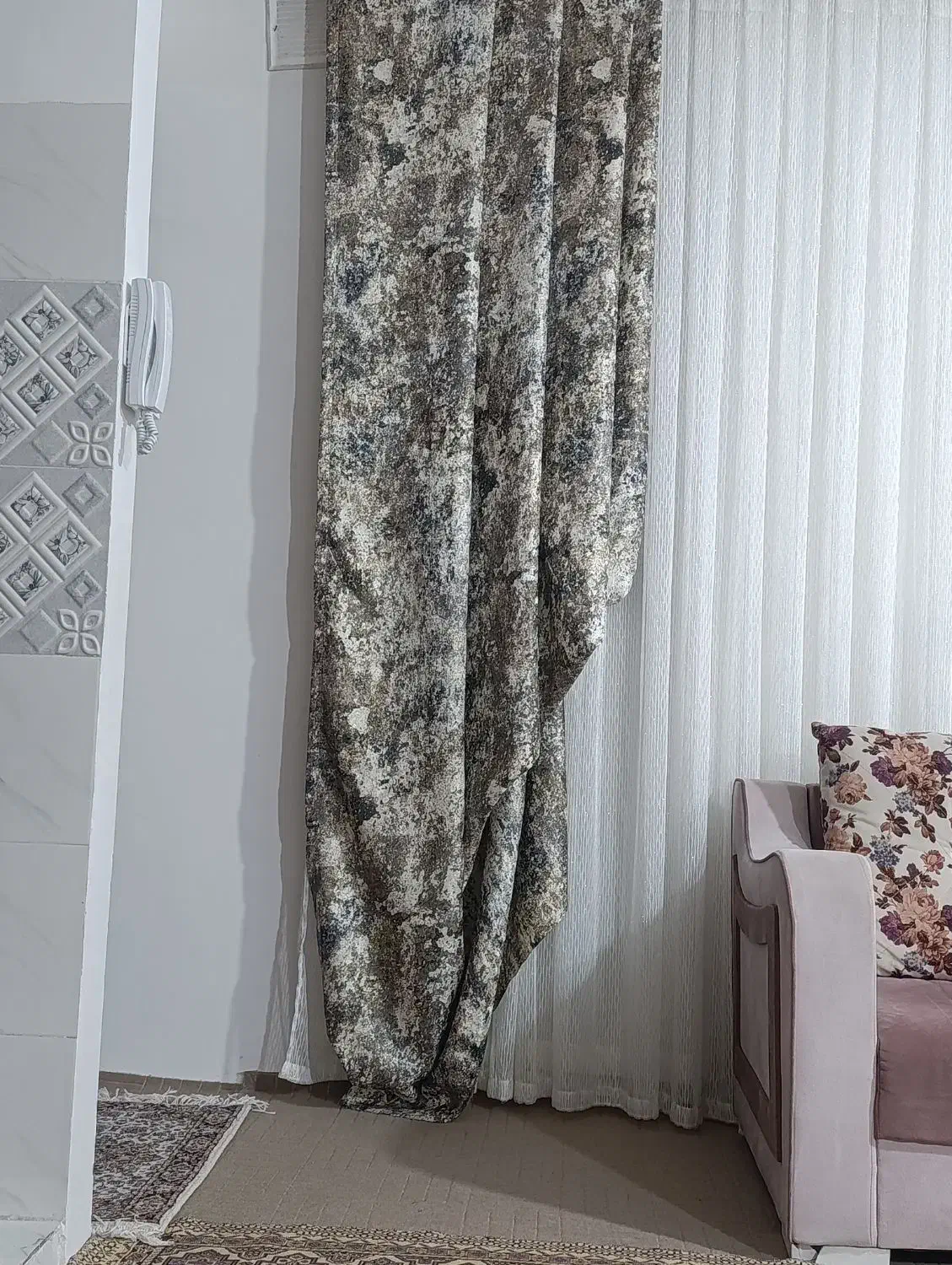 کناره پرده|پرده، رانر، رومیزی|سلماس, |دیوار