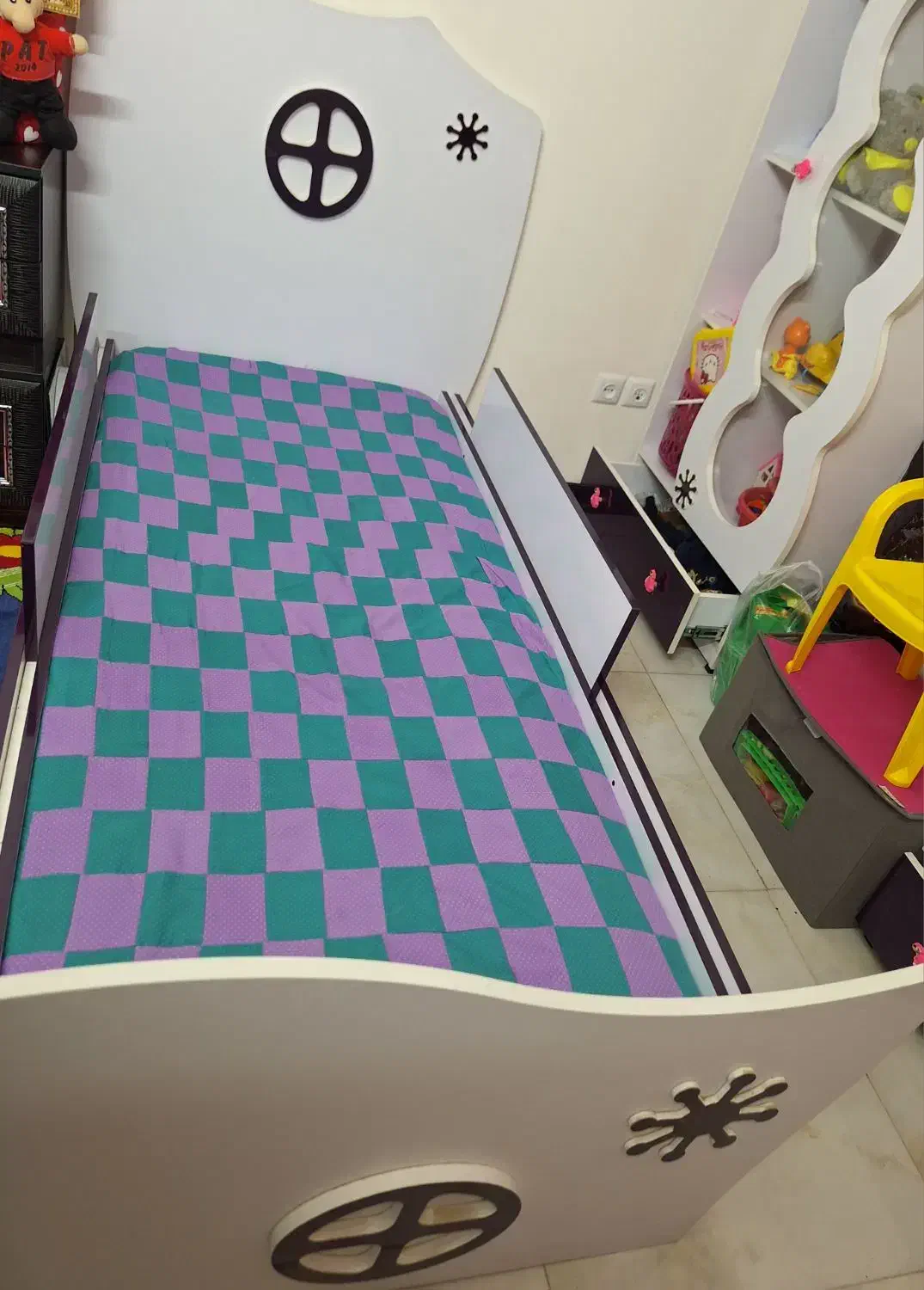 کمدوتخت وویترن کودک|تخت و سرویس خواب|برخوار, |دیوار