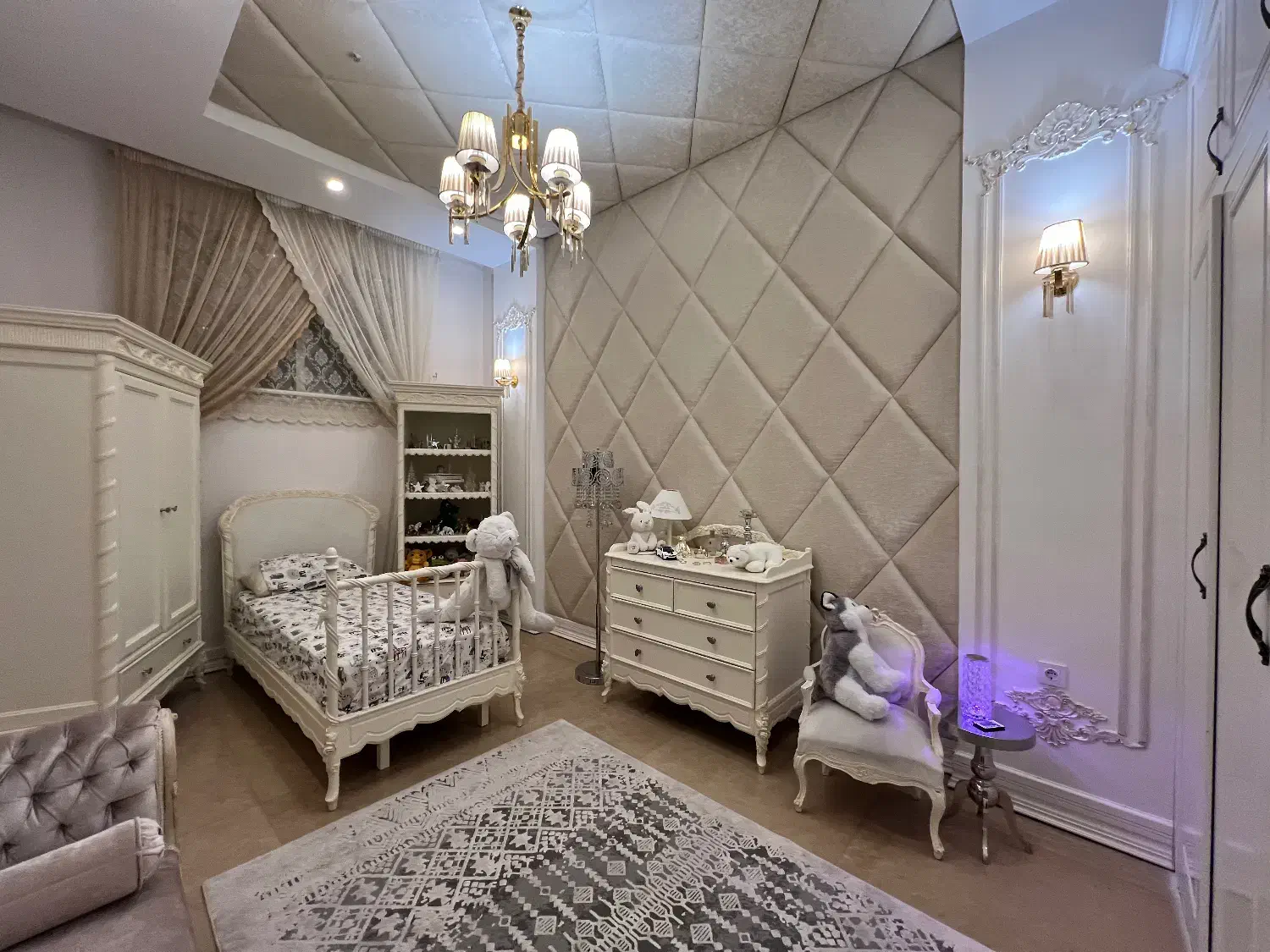 سرویس خواب چوب راش|تخت و صندلی بچه|مشهد, سجاد شهر|دیوار