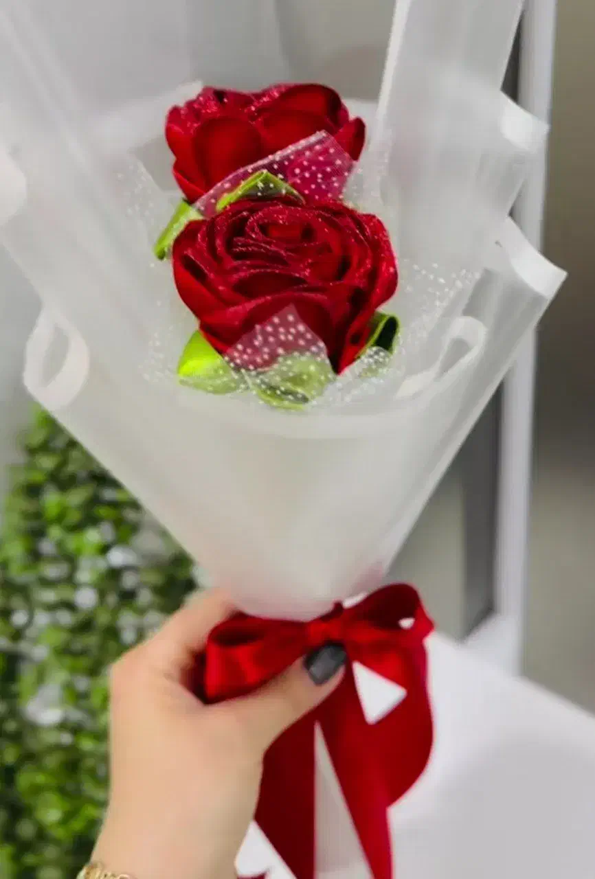 گل روبانی ویژه روز مادر|گل مصنوعی|دامغان, |دیوار