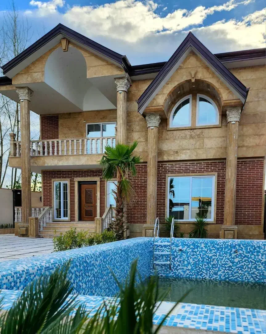 کاخویلا700متر300متربنا/استخر/سندتکبرگ/حومهخمام3k|فروش خانه و ویلا|رشت, کاکتوس|دیوار