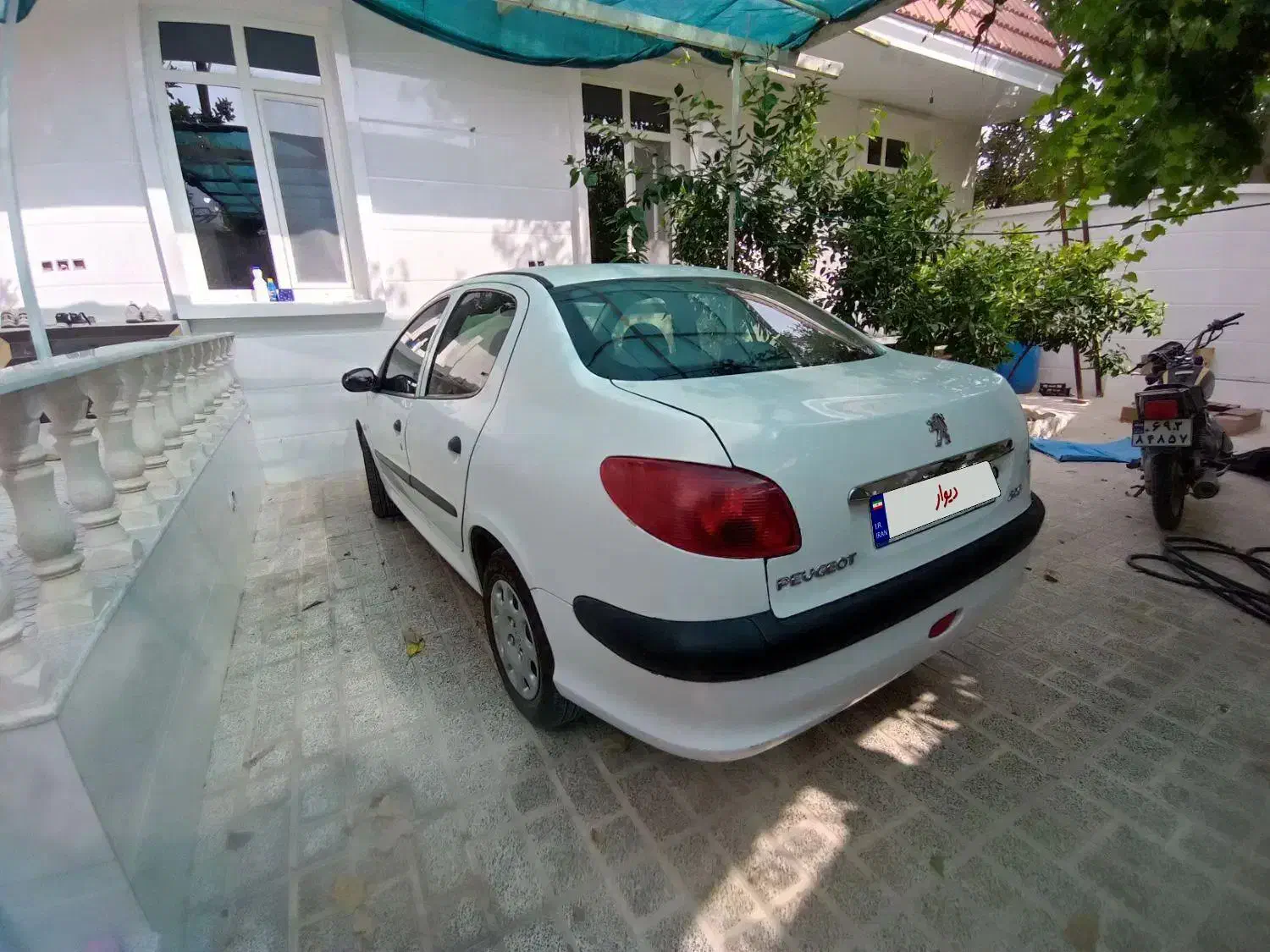 پژو 206 صندوق دار|خودرو سواری و وانت|سیدان, |دیوار