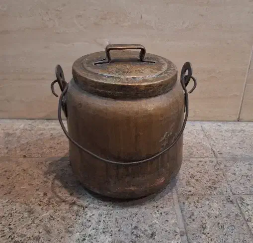 ظرف مسی قدیمی|کلکسیون اشیاء عتیقه|تهران, شارق|دیوار