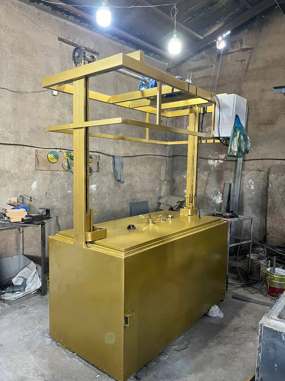 گاوصندوق آسانسوری.رنگ سوپر کلیر.gold|ابزارآلات|تهران, بازار|دیوار