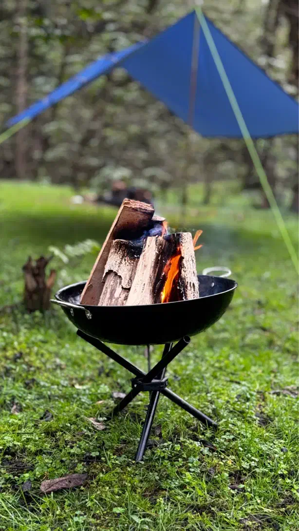 اتشدان مینی سه پایه|کوهنوردی و کمپینگ|بابل, |دیوار