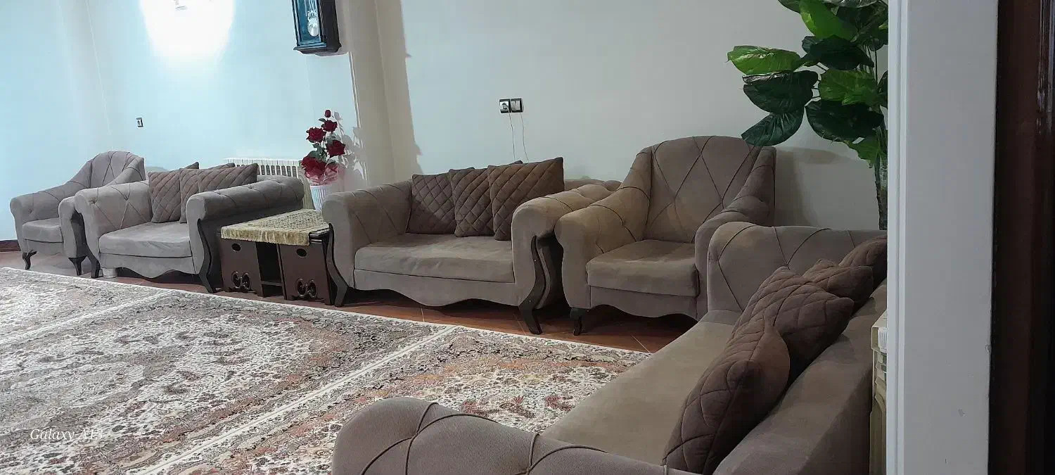 فروش فوری مبل۱۲ نفره راحتی طوسی شیک بابل قیمت عالی|مبلمان خانگی و میز عسلی|بابل, |دیوار