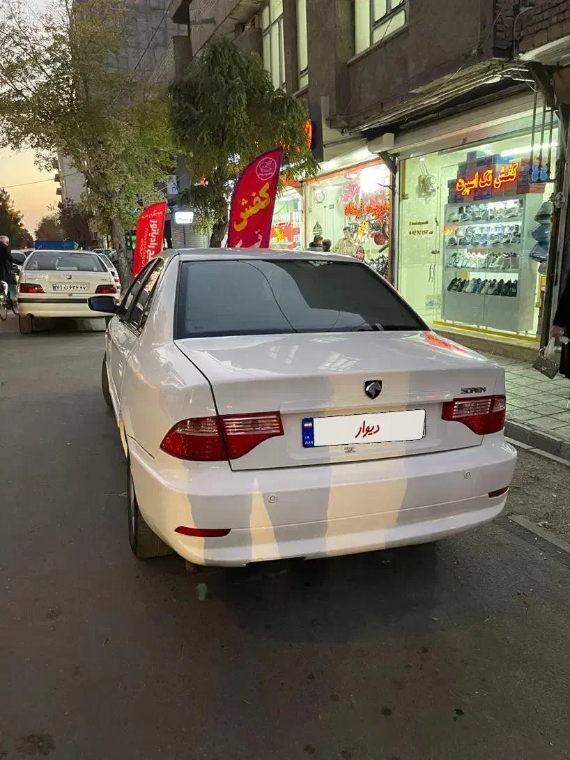 سمند سورن Ef7مدل ۹۳|خودرو سواری و وانت|میاندوآب, |دیوار