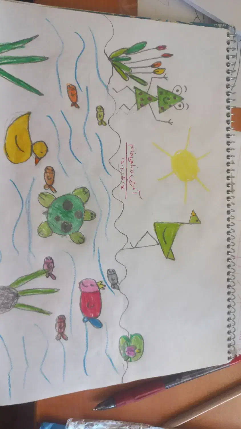 کلاس نقاشی کودک ۴ تا ۱۴ سال|خدمات آموزشی|کرمان, |دیوار