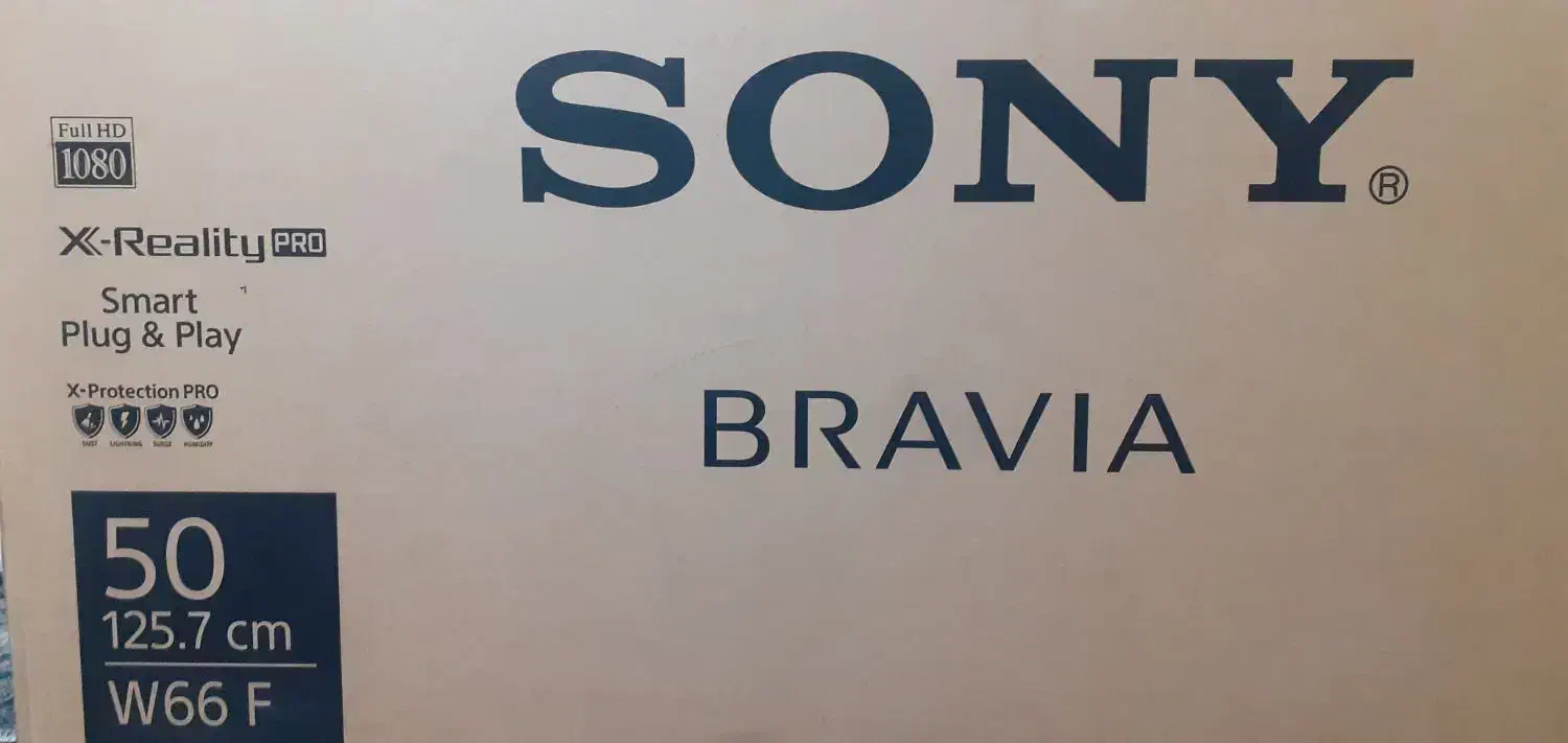 تلویزیون سونی ۵۰ اینچ 50W660F آکبند هوشمند|تلویزیون و پروژکتور|تهران, تهرانپارس شرقی|دیوار