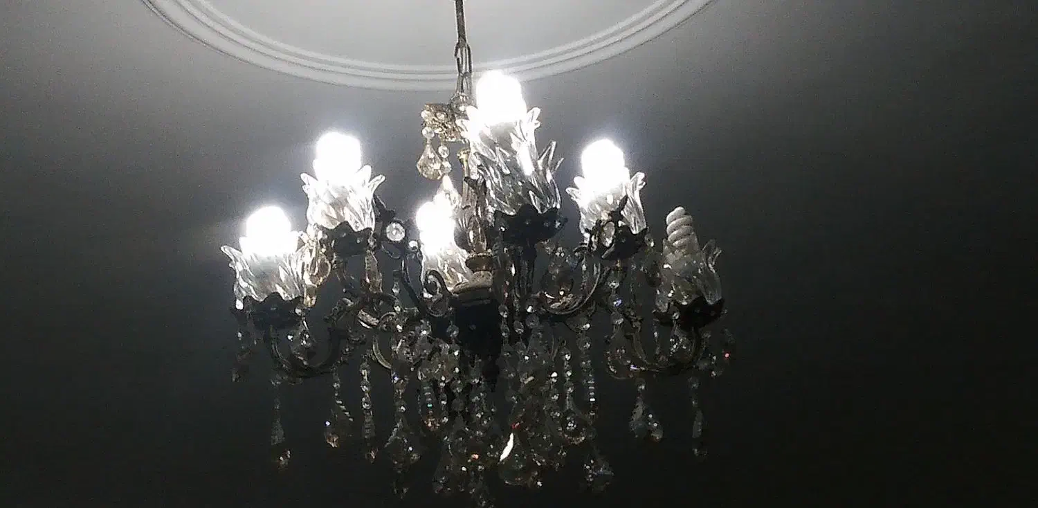 لوستر برنز|لوستر و چراغ آویز|اراک, |دیوار