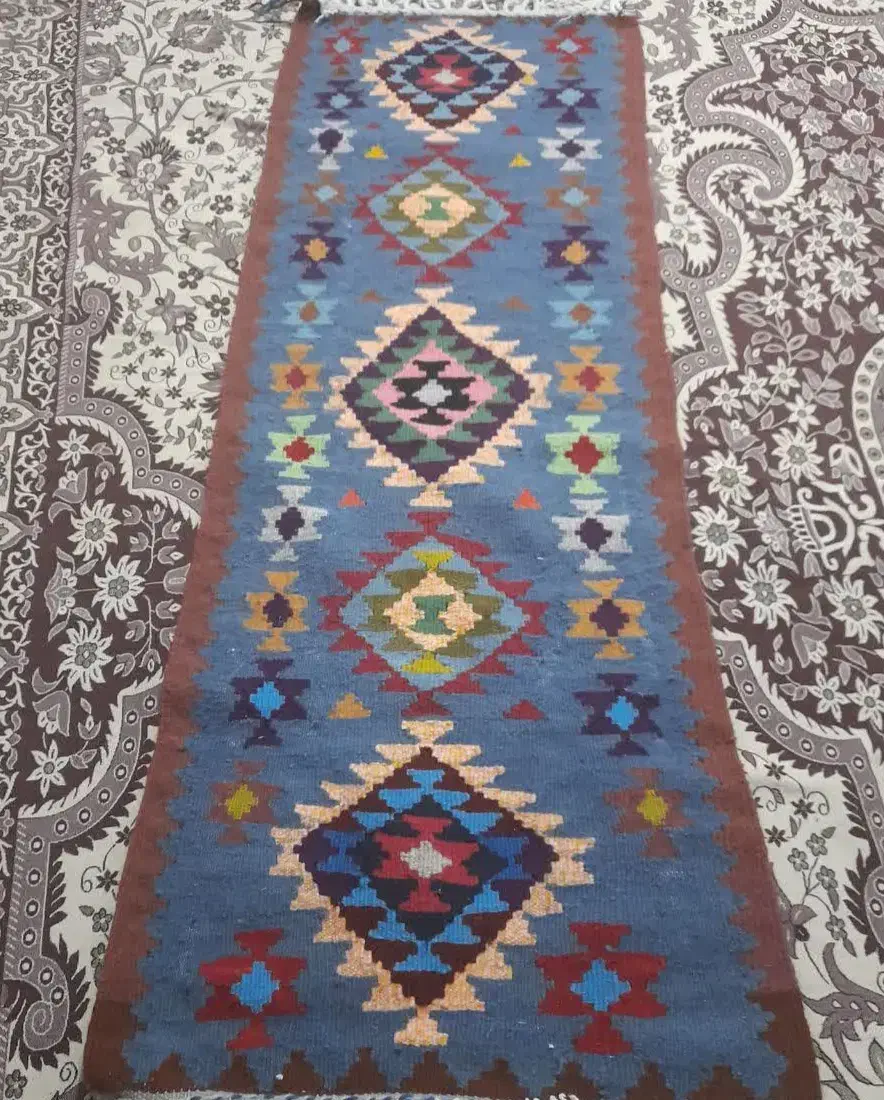 گلیم فرش|گلیم، جاجیم، گبه|هشتگرد, قاسم آباد بزرگ|دیوار