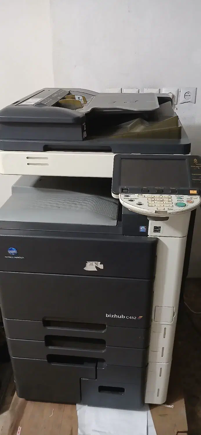 دستگاه چاپ رنگی کونیکا۴۵۲|پرینتر، اسکنر، کپی، فکس|شلمان, |دیوار