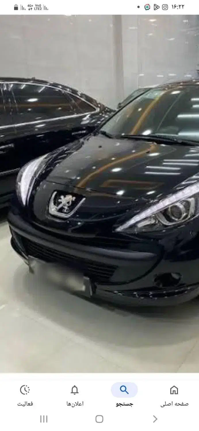 پژو  207 پانا مشکی رینگ فولادی|خودرو سواری و وانت|گنبد کاووس, |دیوار