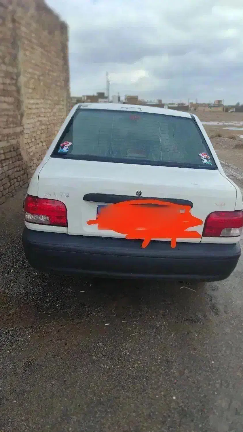 پراید سفید مدل 1382|خودرو سواری و وانت|فرح دشت, |دیوار