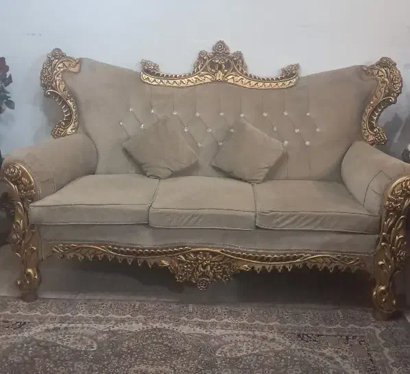 مبلمان ۷ نفره|مبلمان خانگی و میز عسلی|خمام, |دیوار