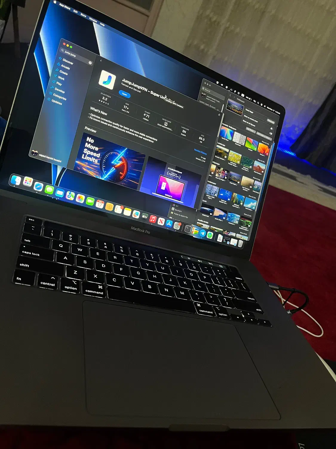 مک بوک پرو MacBook PRO 2019 1TB ssd|رایانه همراه|قم, دورشهر|دیوار