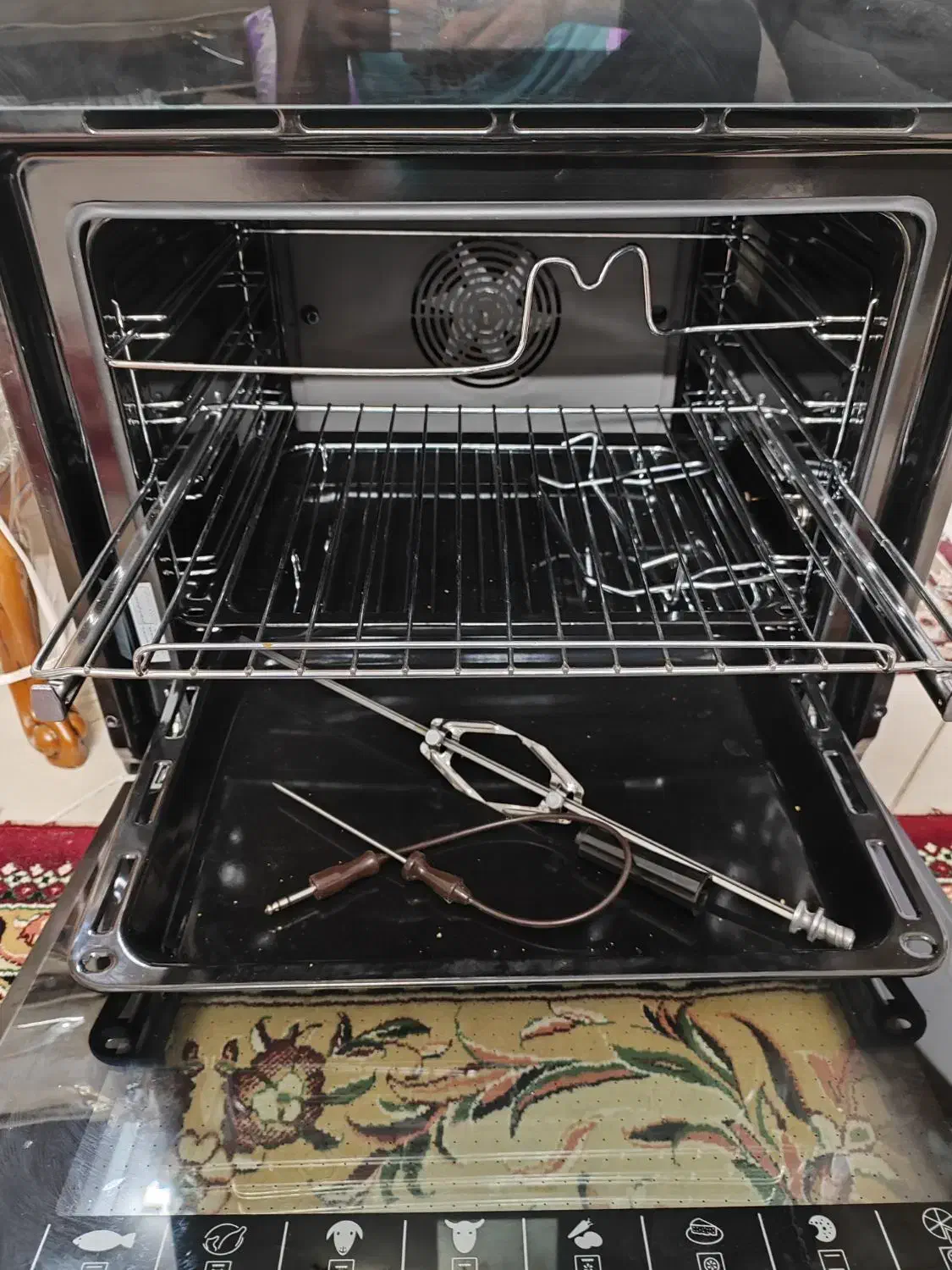 فر توکار هوشمند داتیس مدل DF-690 TFT (در حد نو)|اجاق گاز و لوازم برقی پختوپز|قزوین, |دیوار