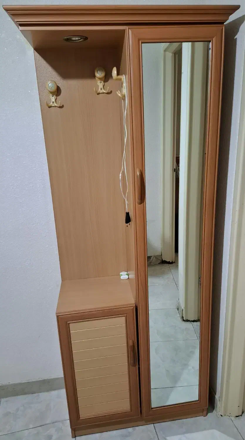 جاکفشی و جالباسی|جاکفشی، کمد، دراور|رشت, دیانتی|دیوار