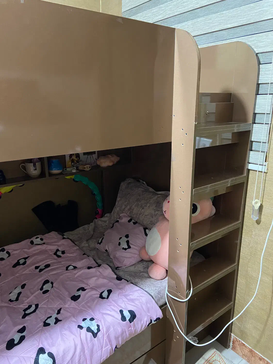 تخت دو طبقه نوجوان|تخت و سرویس خواب|قرچک, زیبا شهر|دیوار