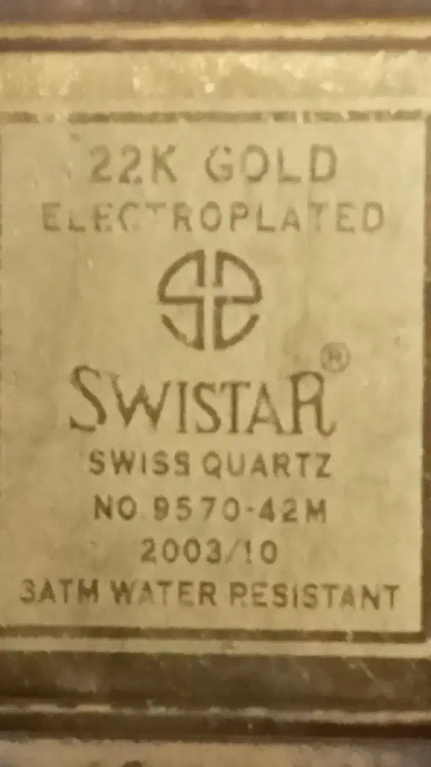 ساعت مردانه سویستار اصل ژاپن ۲۲K|ساعت|چناران, |دیوار