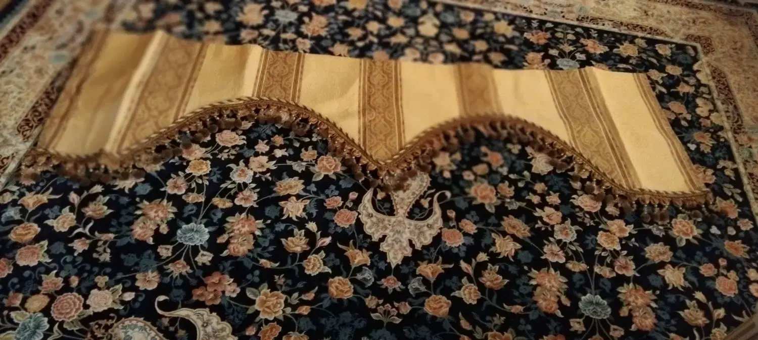 پرده والان|پرده، رانر، رومیزی|قم, امامزاده ابراهیم|دیوار