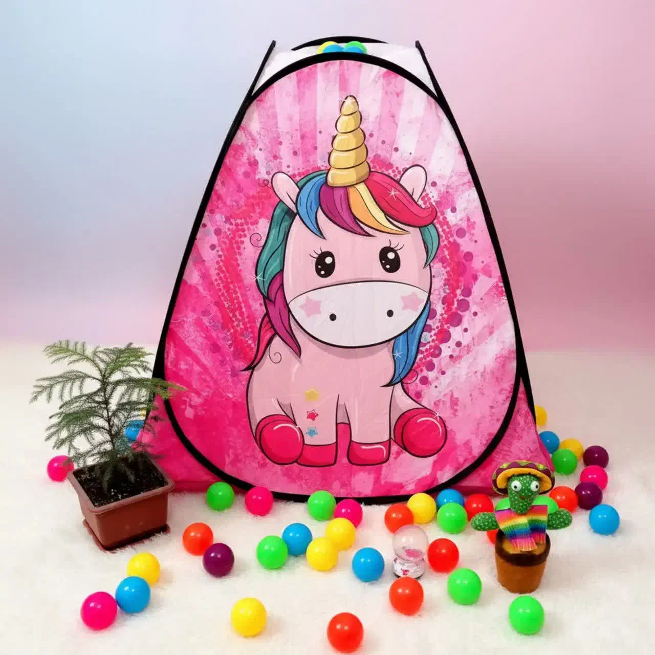 فروش چادر بازی کودک تک شاخ با گارانتی تعویض|اسباب‌‌بازی|مشهد, طبرسی شمالی|دیوار