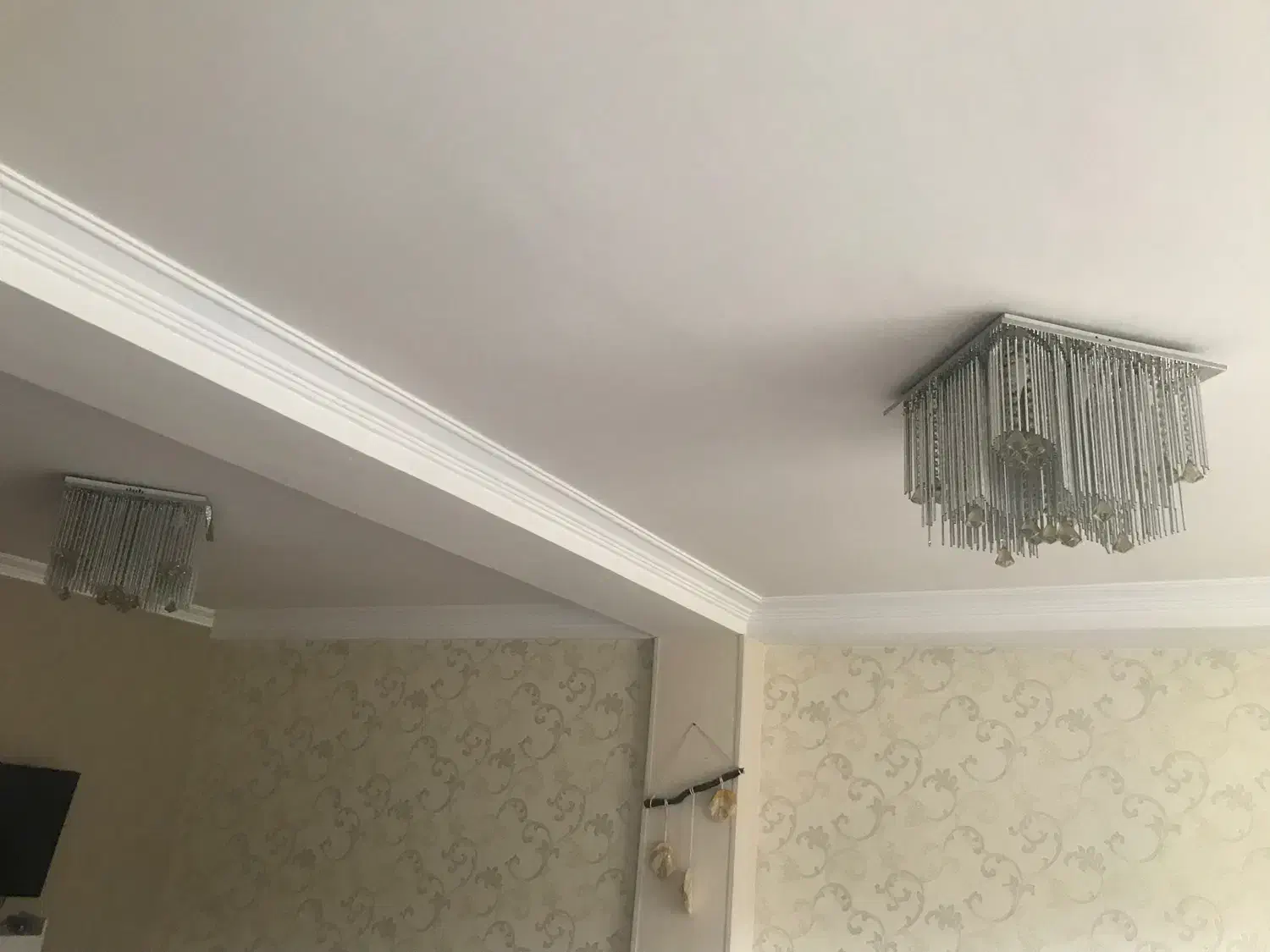 لوسترشیک و زیبا|لوستر و چراغ آویز|گرگان, |دیوار