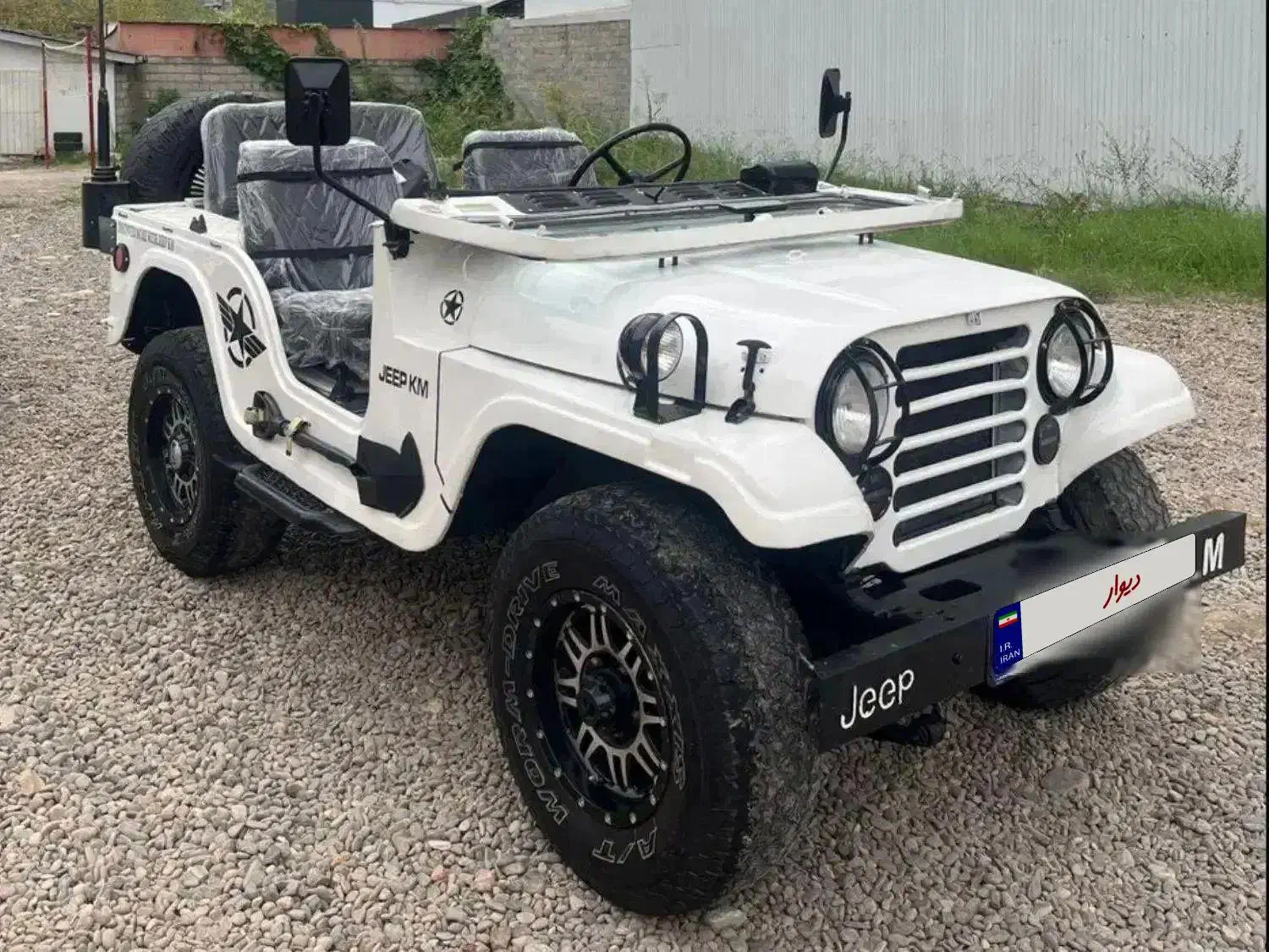 جیپ کا ام km (با چادر و اتاق و نردبان جنگلی )|خودرو کلاسیک|لنگرود, |دیوار