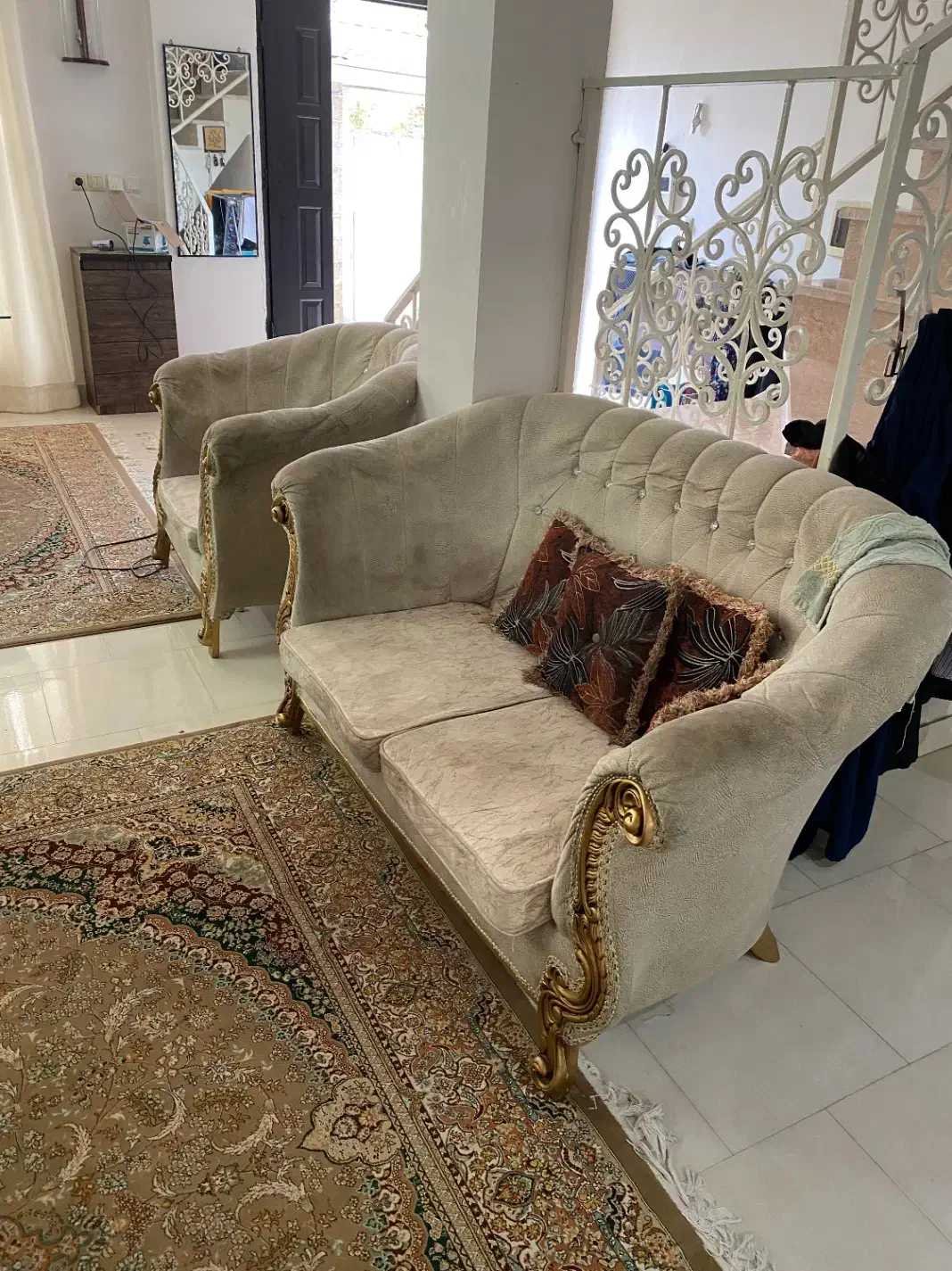 مبل نه نفره|مبلمان خانگی و میز عسلی|خمام, |دیوار