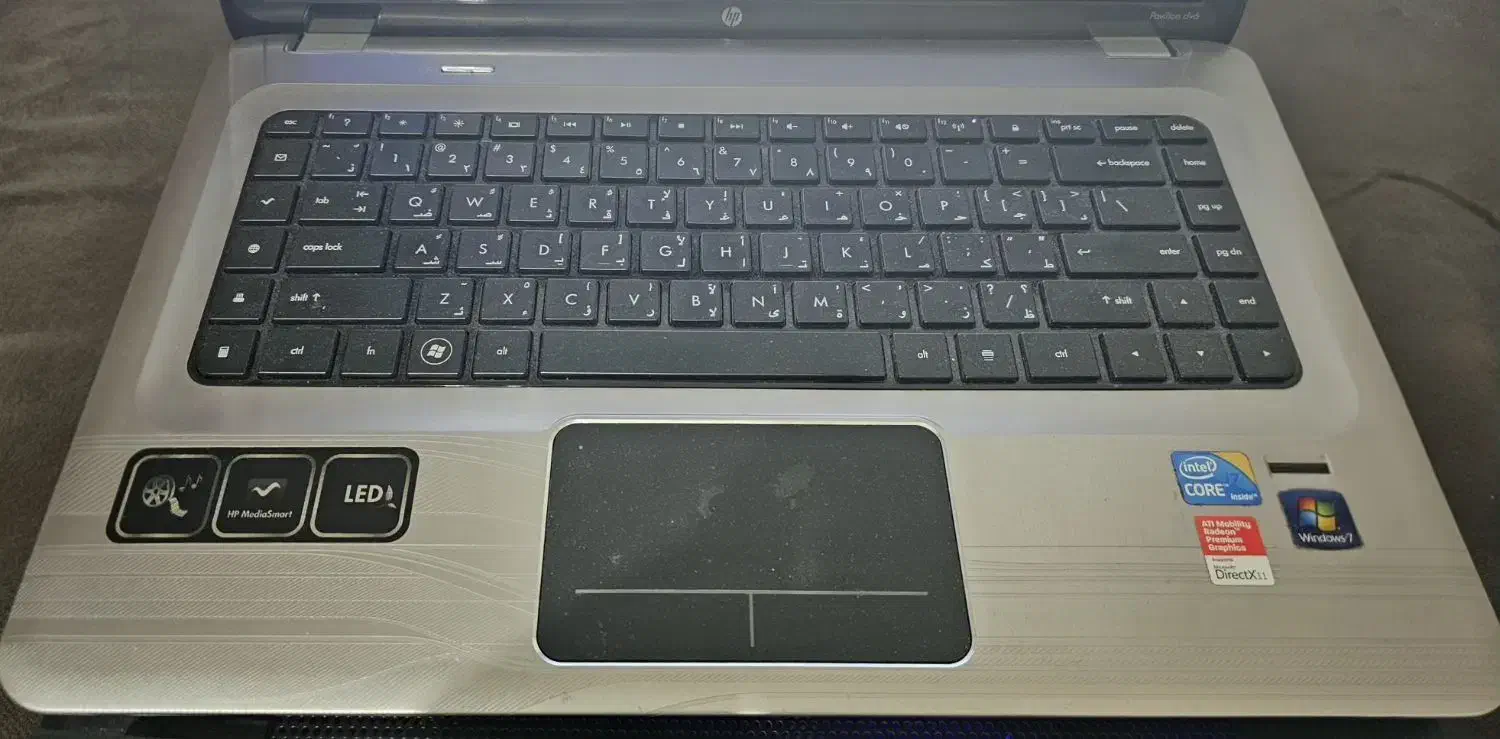 لپ تاپ hp core i7|رایانه همراه|رشت, معلم|دیوار