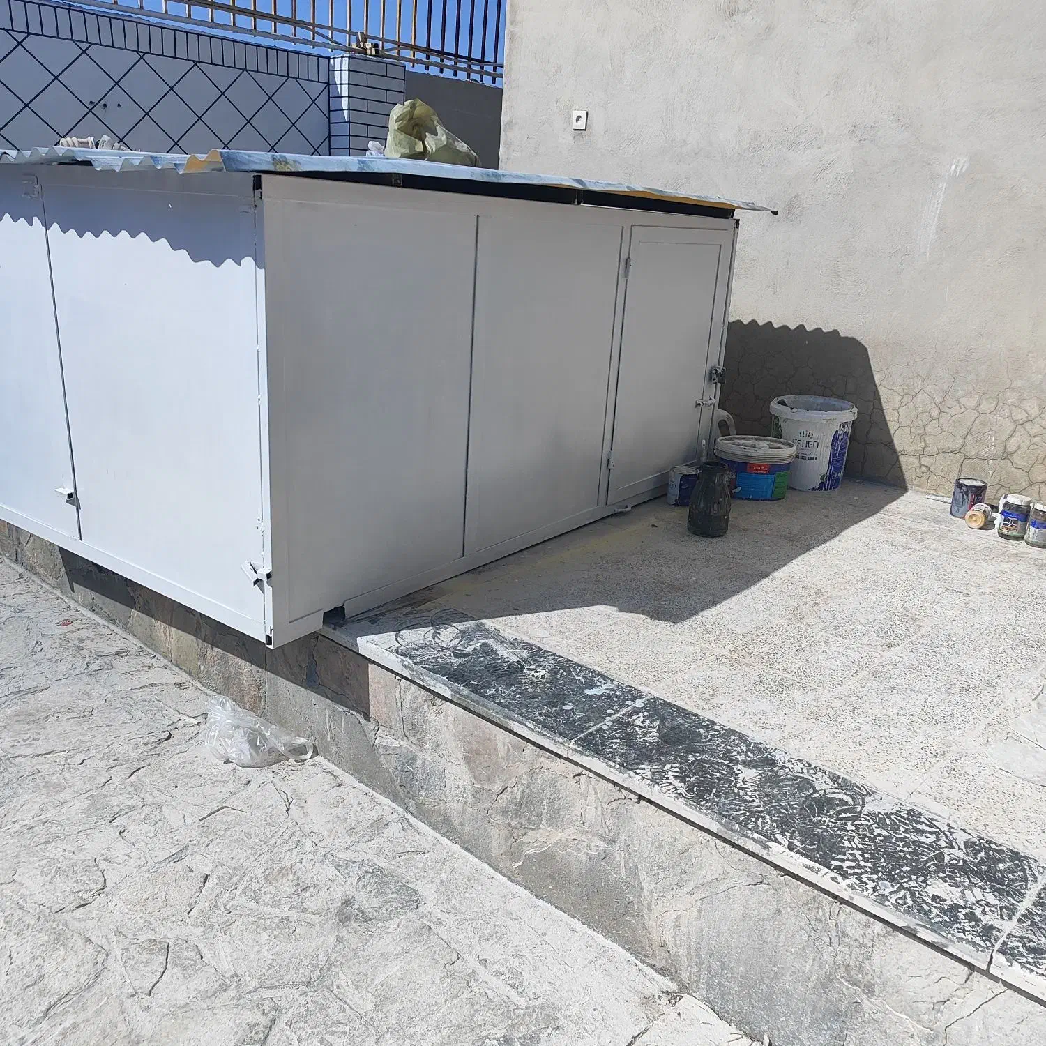 اتاقک فلزی|مصالح و تجهیزات ساختمان|ماهان, |دیوار