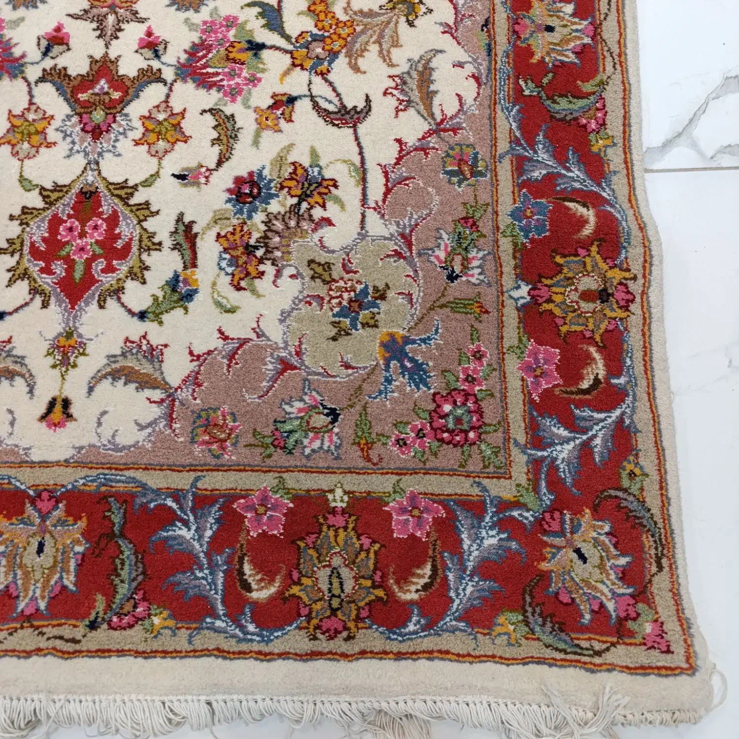 قالیچه طرح علیا کاشمر درجه یک دستباف|فرش|تهران, سنائی|دیوار