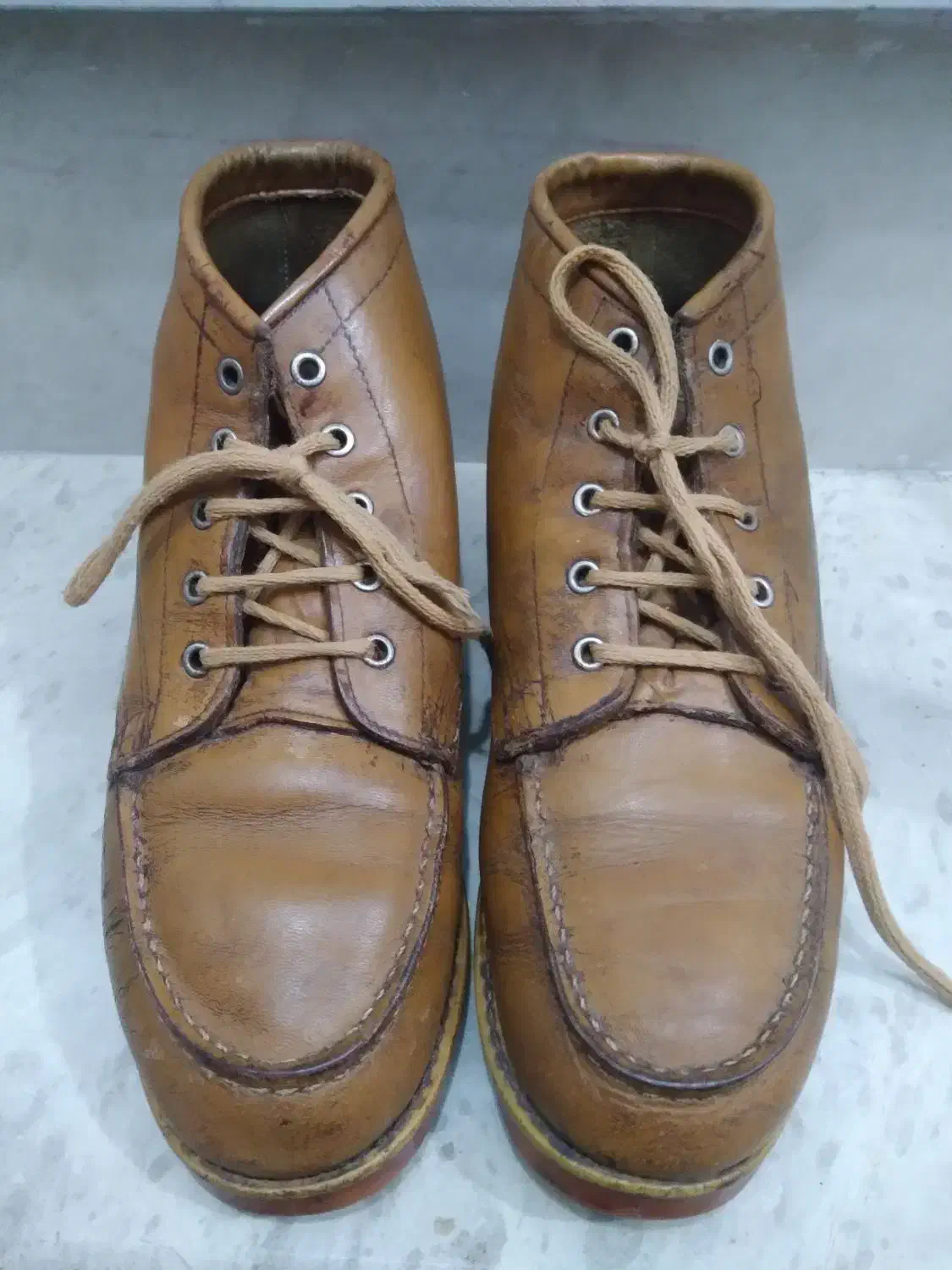 نیم بوت دست دوز سفارشی چرم|کیف، کفش، کمربند|تبریز, |دیوار