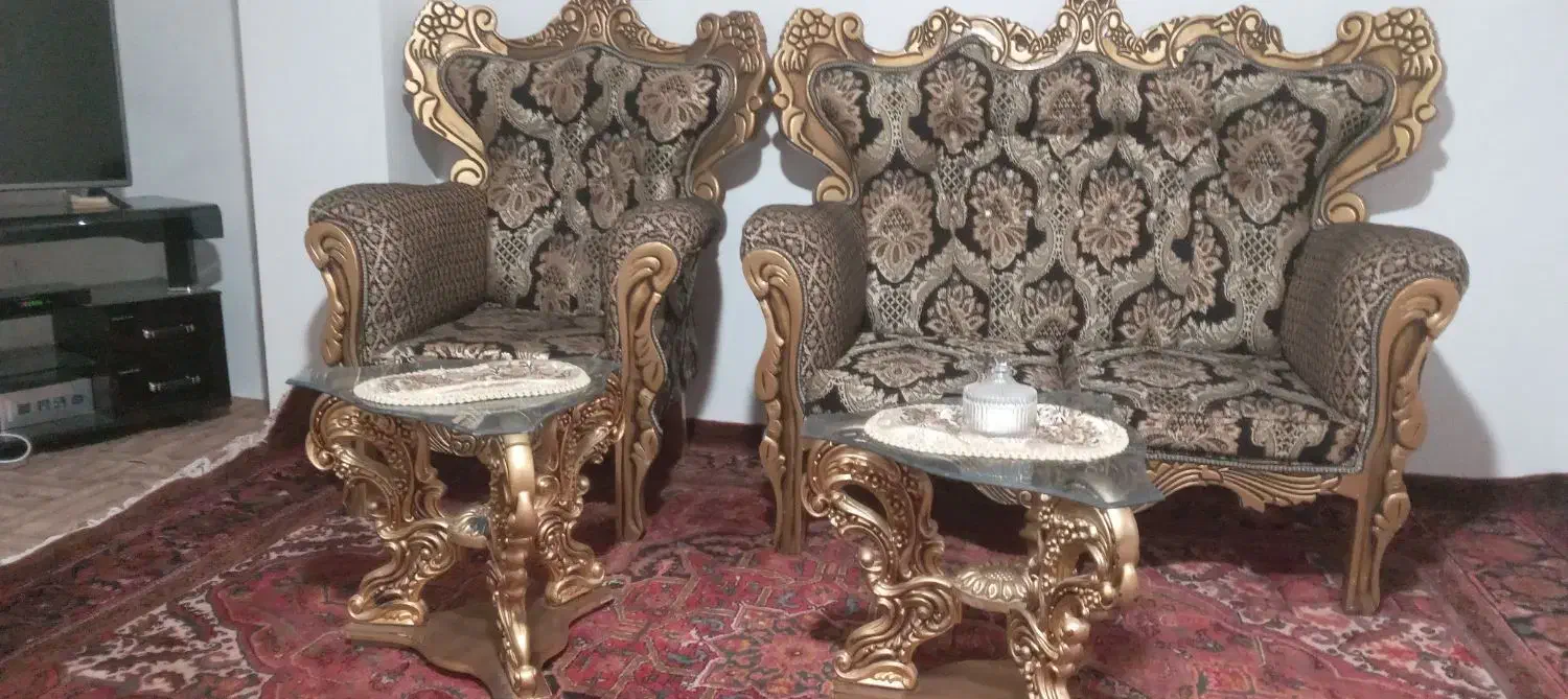 مبل راحتی ۷  نفره|مبلمان خانگی و میز عسلی|مراغه, |دیوار