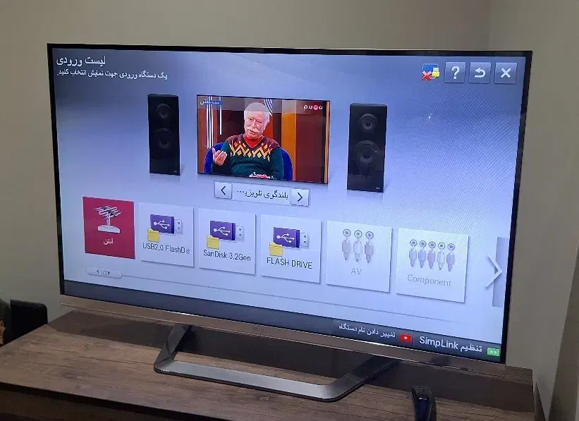 تلویزیون ۴۹ اینچ ال جی|تلویزیون و پروژکتور|اصفهان, شهریار|دیوار