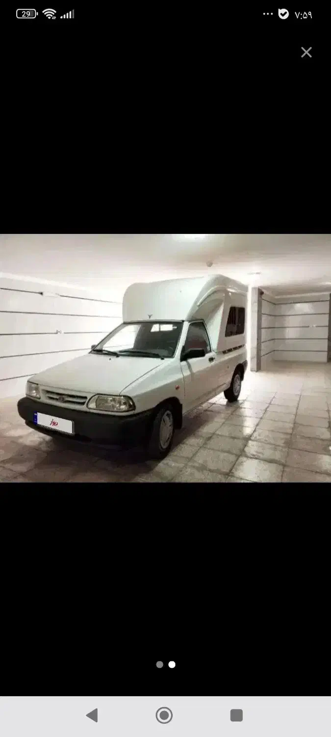 پراید وانت کم کار|خودرو سواری و وانت|قم, باغ کرباسی|دیوار