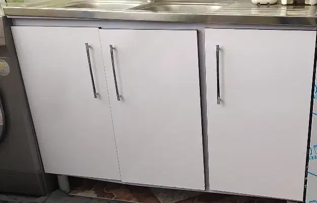 کابینت سفید|آب‌چکان و نظم‌دهنده ظروف|قم, ولیعصر|دیوار