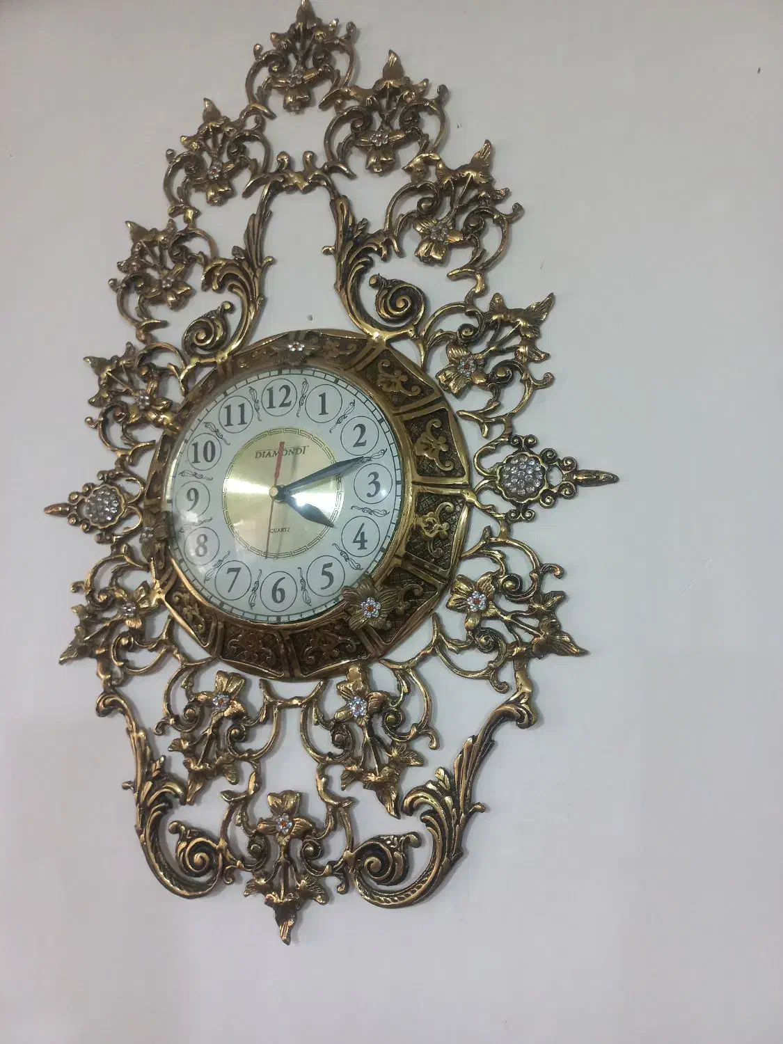 ساعت دیواری برنز|ساعت دیواری و تزئینی|میانه, |دیوار