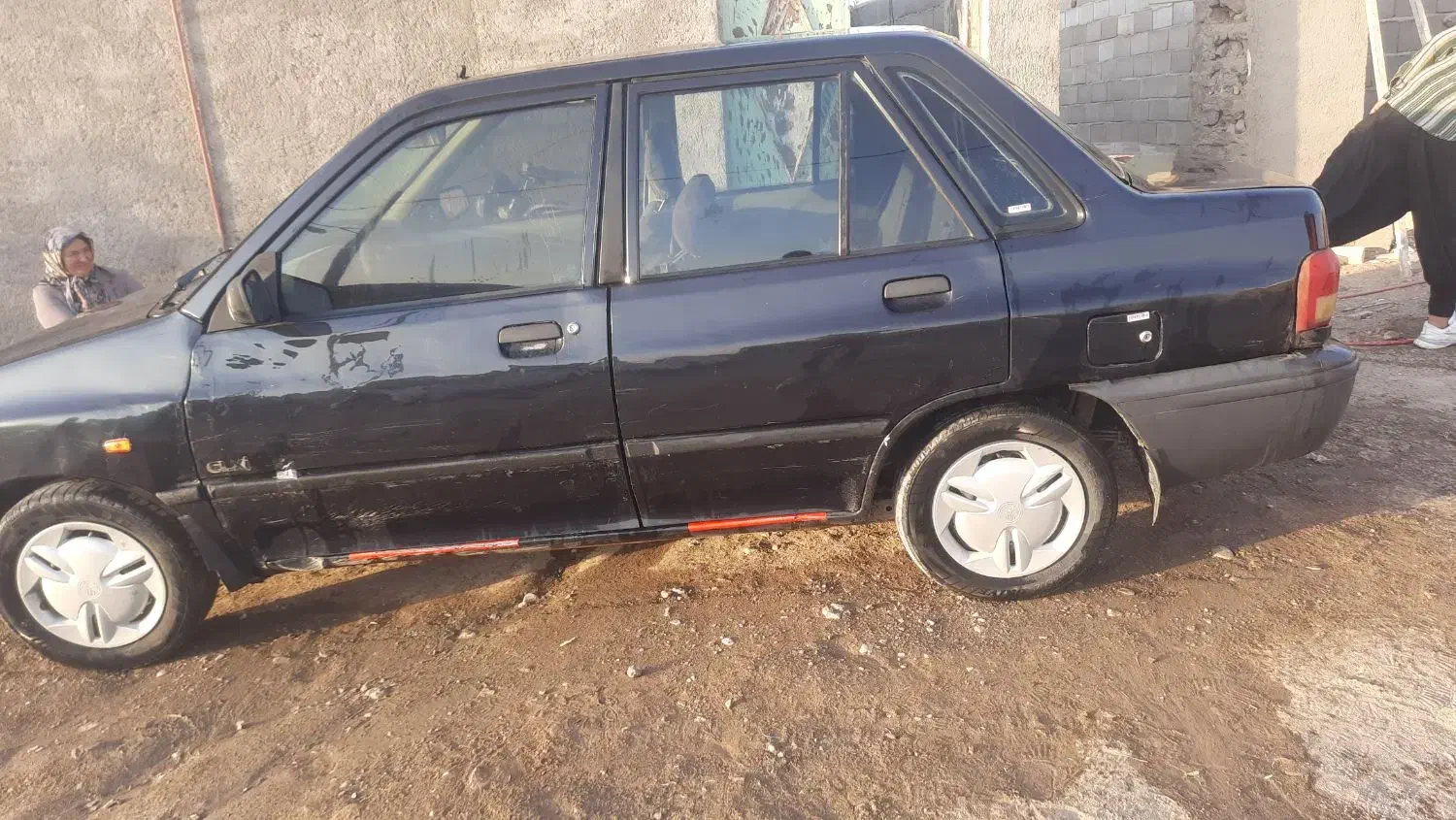 پراید مدل ۸۷ بی رنگ شاسی پلم تمیز بدون آفتاب سوز|خودرو سواری و وانت|سبزوار, کهنه آب|دیوار