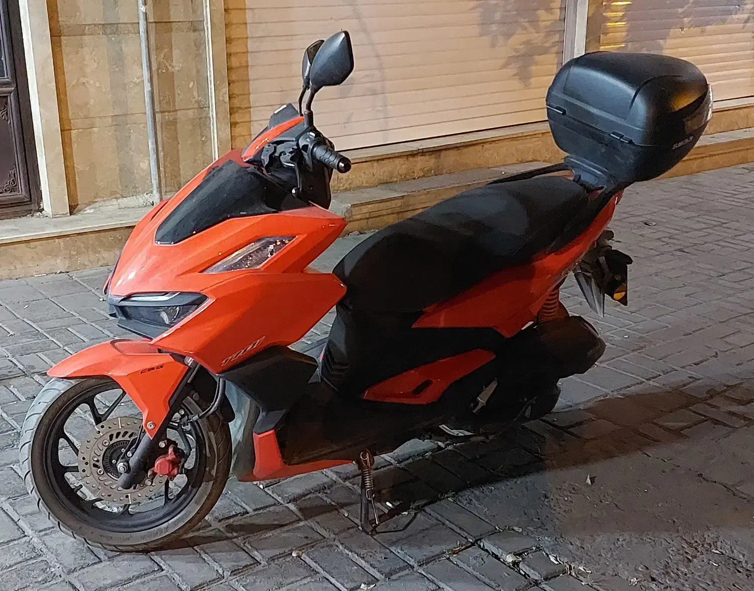 فروش اقساطی موتور طرح کلیک|موتورسیکلت|ملایر, |دیوار