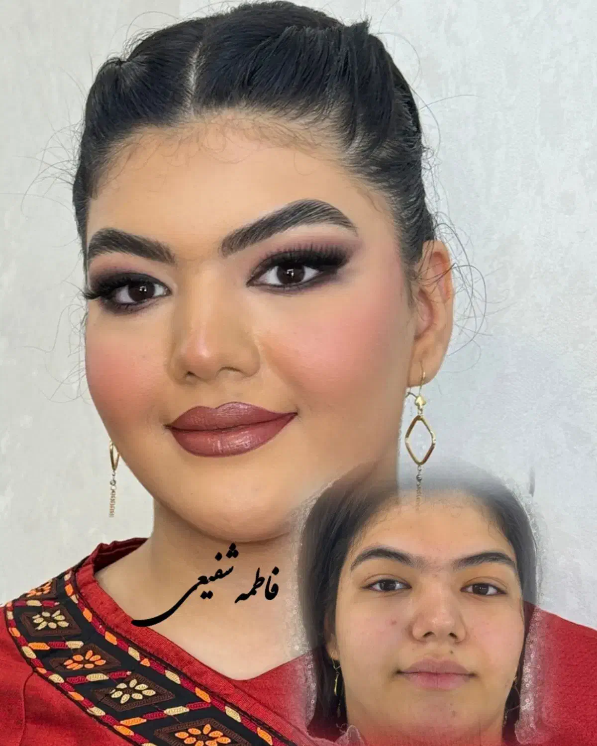 میکاپ شینیون حرفه ای+آموزش تخصصی ارائه نمونه کار|خدمات آرایشگری و زیبایی|مشهد, ابوذر|دیوار