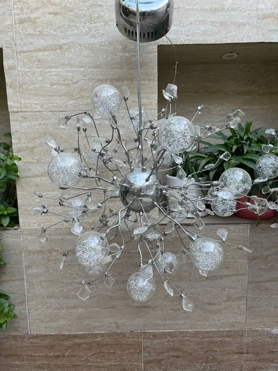 لوستر|لوستر و چراغ آویز|اسلام‌شهر, شهرک مهدیه|دیوار