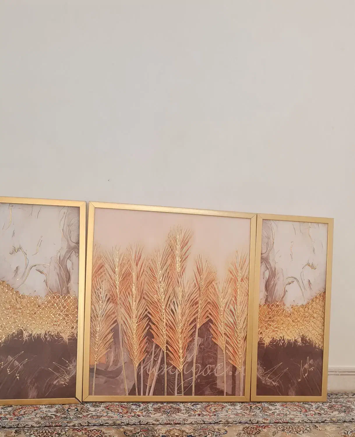 تابلو سه تیکه درحد|تابلو، نقاشی، عکس|هشتگرد, هشتگرد قدیم|دیوار