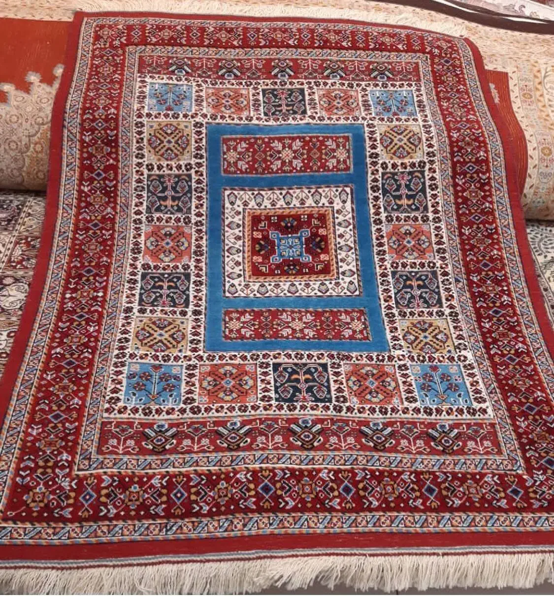 گلیم|گلیم، جاجیم، گبه|بیرجند, |دیوار