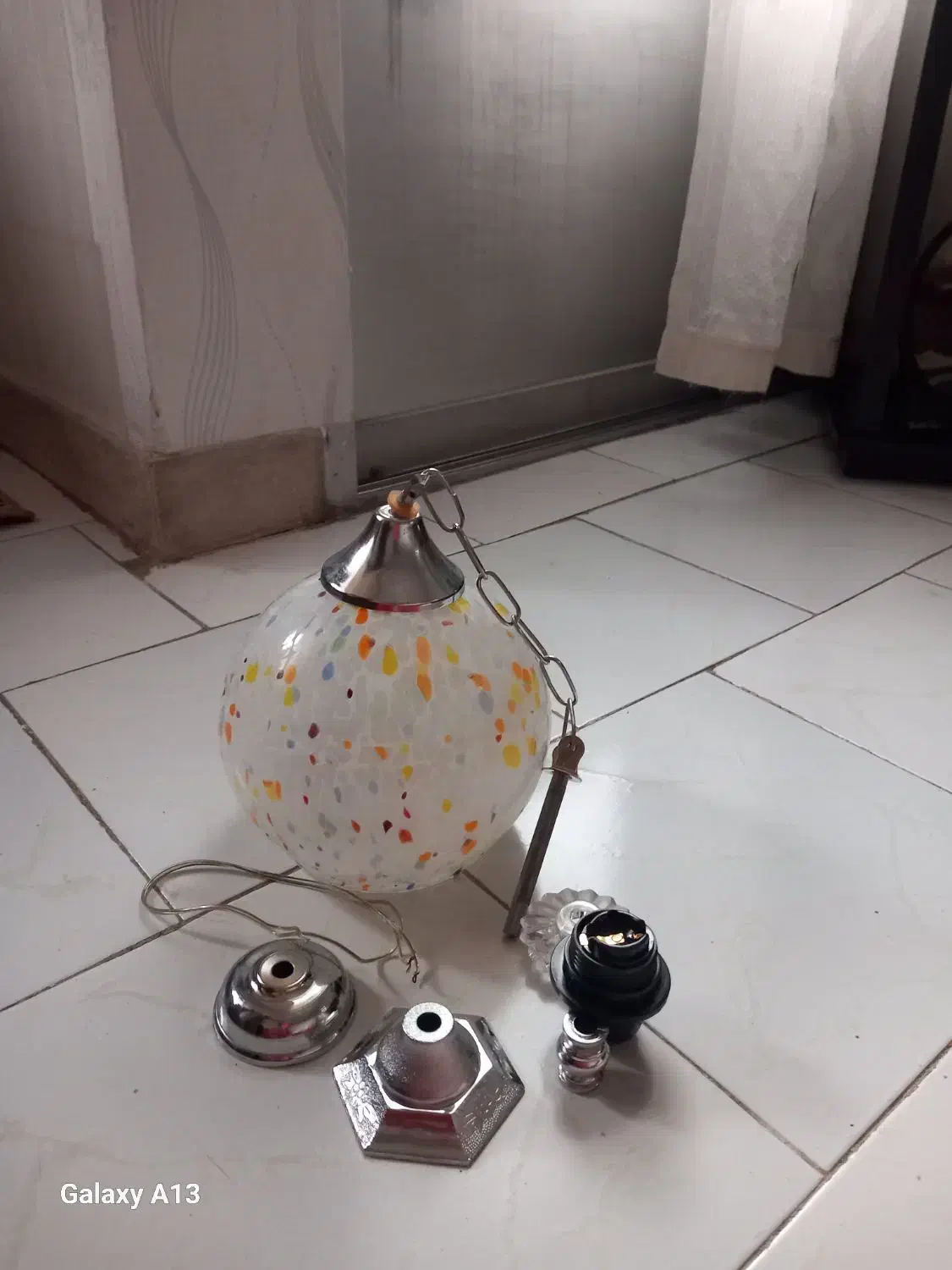 لوستر|لوستر و چراغ آویز|رشت, دیانتی|دیوار