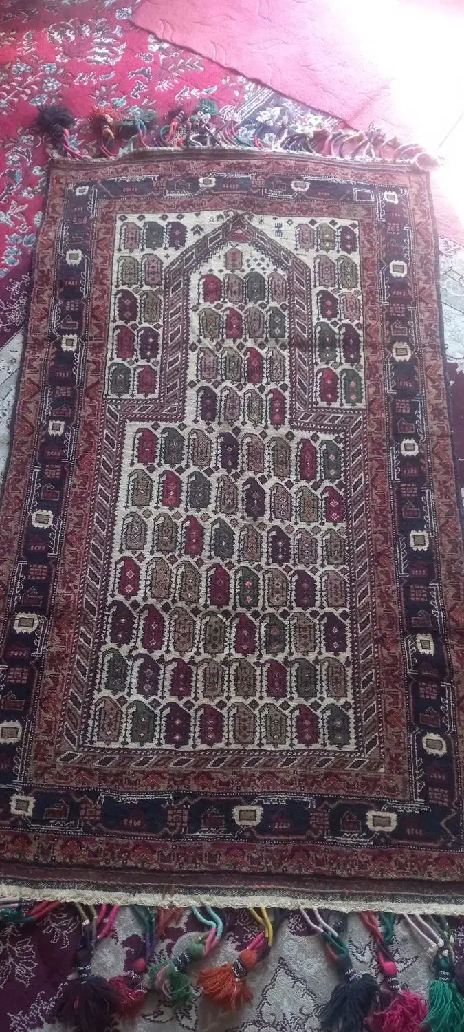 قالیچه دستباف|فرش|گنبد کاووس, |دیوار