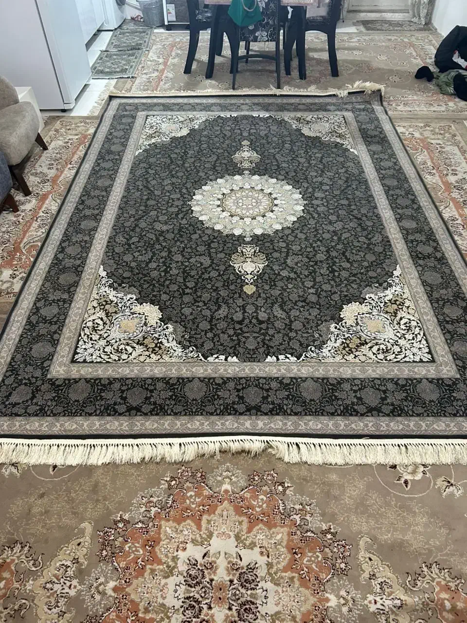 فرش در حد نو ۹ متری ۳ عدد|فرش|کرج, اخگرآباد|دیوار