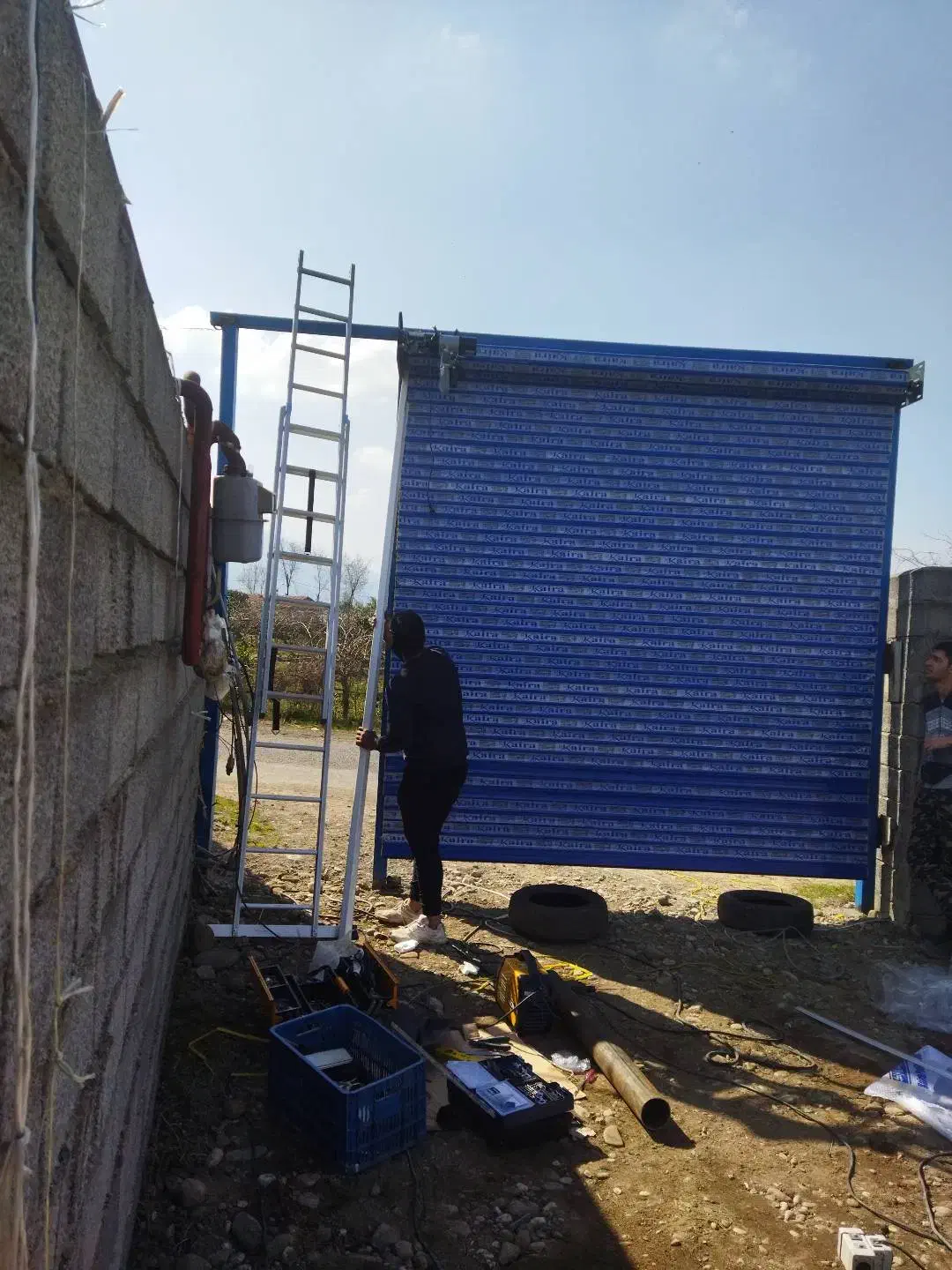 کرکره برقی جک پارکینگی دوربین مداربسته|خدمات پیشه و مهارت|کلاچای, |دیوار