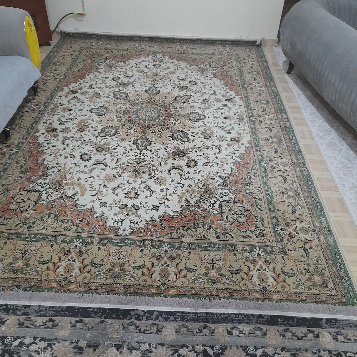 فرش ۹متری یک جفت|فرش|خمام, |دیوار